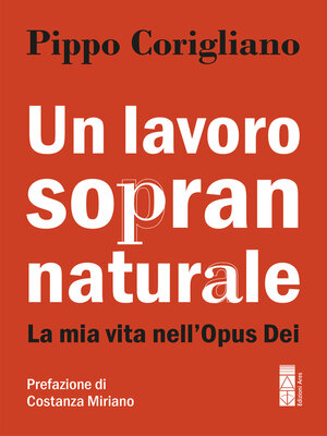 cover image of Un lavoro soprannaturale